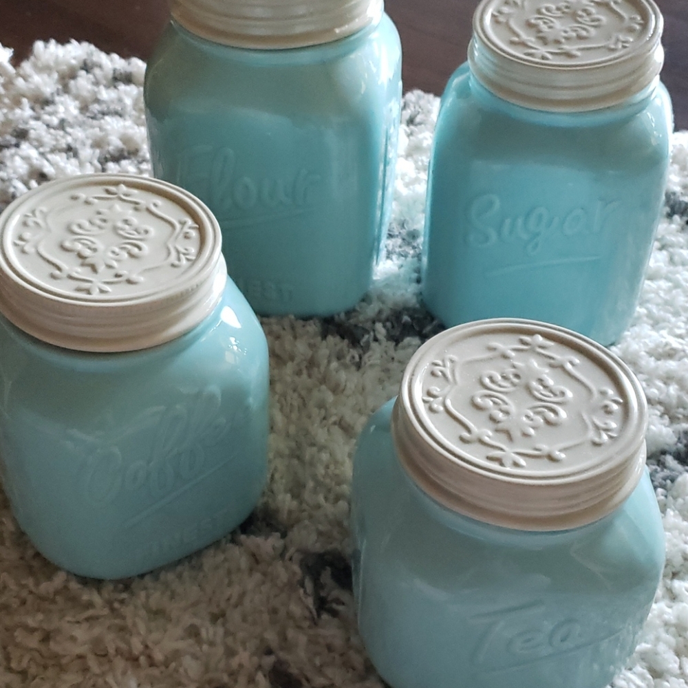 Mason Jar Kitchen Canisters